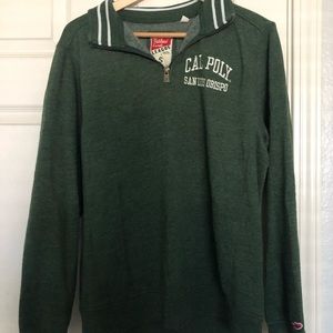 BRAND NEW CAL POLY QUARTER ZIP JACKET